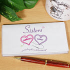 Sisters Heartstrings Personalized Checkbook Cover